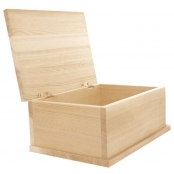 Boite en bois pour ranger le sucre 22 x 15 H 9 cm