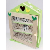 Armoire en bois pour 6 oeufs Egg Box 21 x 26 x 9 cm