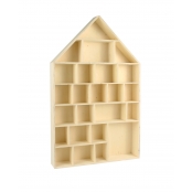 Maison en bois 24 cases 60 x 37 x 6,5 cm