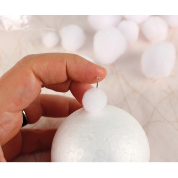 8074 - 3700443580745 - LePolystyrène - Boules en polystyrène 7 cm Lot de 4 pièces - 6