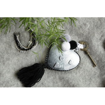 8114 - 3700443581148 - LePolystyrène - Coeur en polystyrène 9 cm Lot de 4 pièces - 2