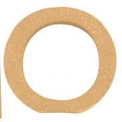 Lettre en bois MDF 5 x 1,2 cm Alphabet lettre O