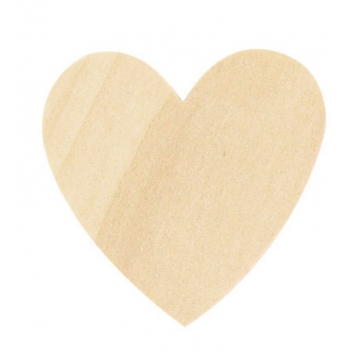 4411 - 3700443544112 - MegaCrea DIY - Coeurs en bois de 1,5 à 3,5 cm 30 pièces