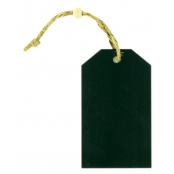Etiquette Tags ardoise rectangle 8,5 x 5 cm 6 pièces