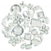 Strass multi mix cristal 0,8 à 2 cm 208 pièces