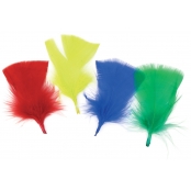 Plumes Marabou multicolores 6 à 10 cm 270 pièces