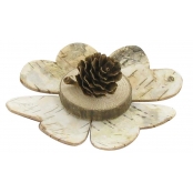 Coeurs en bouleau 5 cm 10 pièces