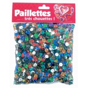 Sequin Rond bombé multicolore 0,6 cm 100 g