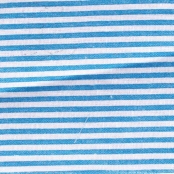 Coupon de tissu en coton Rayures bleues 55 cm