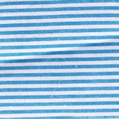 Coupon de tissu en coton Rayures bleues 55 cm