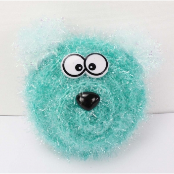 4709 - 3700443547090 - MegaCrea DIY - Laine abrasive 8 mini pelotes et 2 crochets Idéal pour éponge