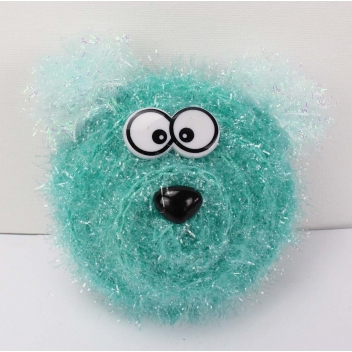 4709 - 3700443547090 - MegaCrea DIY - Laine abrasive 8 mini pelotes et 2 crochets Idéal pour éponge - 4