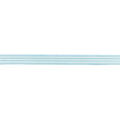 Ruban en coton rayure bleue 1,5 cm x 2 m