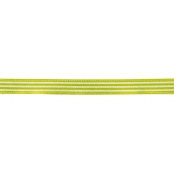 Ruban en coton rayure vert 1,5 cm x 2 m