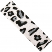 Fabric tape Ruban adhésif léopard noir blanc 1,5 cm x 3 m