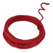 Cordon de jute armée bordeaux 0,2 cm x 3 m