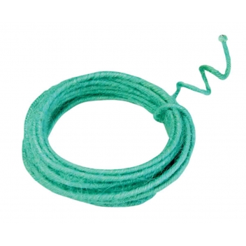 4545 - 3700443545454 - MegaCrea DIY - Cordon de jute armée vert d'eau 0,2 cm x 3 m - 2