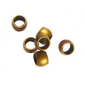 Perles à écraser rondes 2 mm Doré 150 pièces