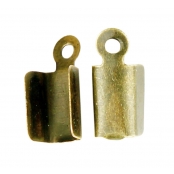 Embout à plier 13 mm laiton 30 pièces