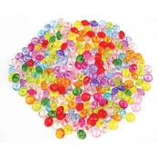 Perles pour enfant opaques toupies 0,8 cm 344 pièces