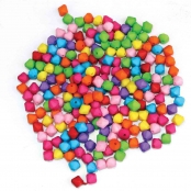 Perles pour enfant rondes et colorées 0,8 cm 275 pièces