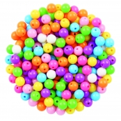 Perles pour enfant rondes 0,8 cm 223 pièces