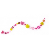 Perles pour enfant rondes 0,8 cm 223 pièces