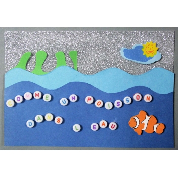 1511 - 3700443515112 - MegaCrea DIY - Perles pour enfant lettres rondes 0,3 cm 373 pièces