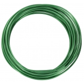 Fil aluminium Ø 2 mm x 2 mètres vert foncé