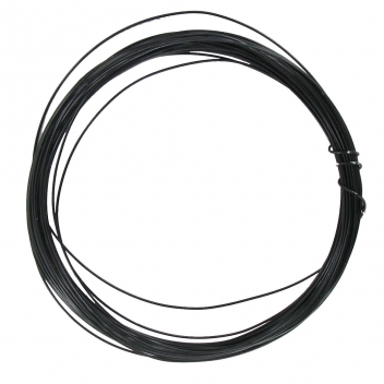 1101 - 3700443511015 - MegaCrea DIY - Fil en métal Bijoux à crocheter Ø0,4 mm x 10 m Noir - 2