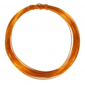 Fil en métal Bijoux à crocheter Ø0,4 mm x 10 m Orange