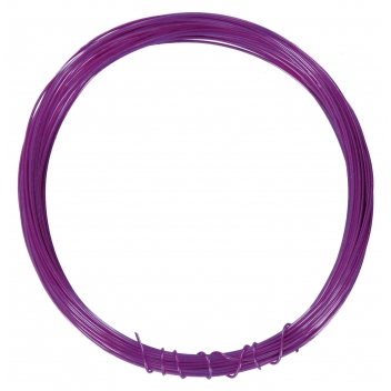 1099 - 3700443510995 - MegaCrea DIY - Fil en métal Bijoux à crocheter Ø0,4 mm x 10 m Violet
