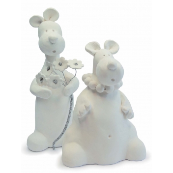 9824 - 3700443598245 - MegaCrea DIY - Pâte à modeler blanche extra-légère séchant à l'air 85 g
