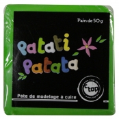 Pâte polymère à modeler Patati Patata Vert clair 50 g