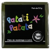 Pâte polymère à modeler Patati Patata Vert foncé 50 g