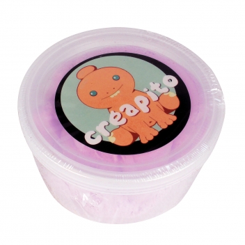 9842 - 3700443598429 - MegaCrea DIY - Pâte à modeler légère pour enfant Creapito Durcit à l\'air Mauve