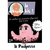 Kit Pâte à modeler enfant Creapito Poulpette