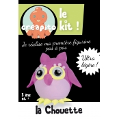 Kit Pâte à modeler enfant Creapito La chouette