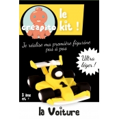 Kit Pâte à modeler enfant Creapito La voiture