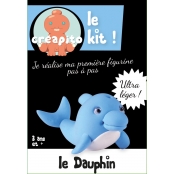 Kit Pâte à modeler enfant Creapito Le dauphin