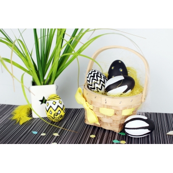 8090 - 3700443580905 - MegaCrea DIY - Oeuf en plastique 6 x 4,5 cm Blanc 6 pièces - 2