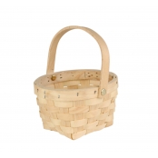 Panier copeaux de en bois 12 x 8 cm