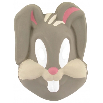 4024 - 3700443540244 - MegaCrea DIY - Masque enfant lapin en papier comprimé 18 x 26 cm élastique