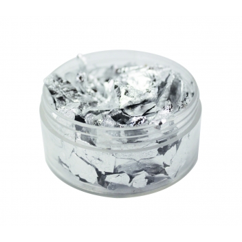 3616 - 3700443536162 - MegaCrea DIY - Copeaux à dorer en Flocon Argent 0,6 g