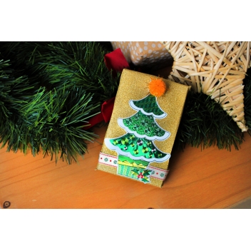 8353 - 3700443583531 - MegaCrea DIY - Washi paper Feuille autocollante Pailleté 6 pièces