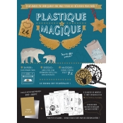 Kit Plastique magique Doré et argenté Noel 2 pièces