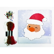 Kit Enfant String Art Tableau de fil tendu Père Noël