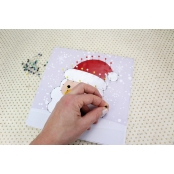 Kit Enfant String Art Tableau de fil tendu Père Noël