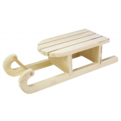 Luge en bois 24,5x9x6,5cm