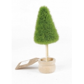 Mini sapin synthétique en pot